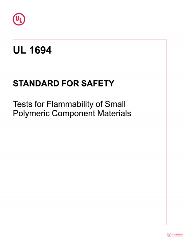 UL 1694 PDF UL 1694 PDF